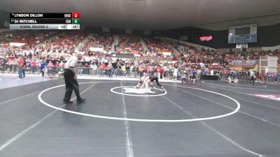 175 lbs Cons. Round 2 - DJ Mitchell, El Dorado HS vs Lyndon Dillon, Hesston HS