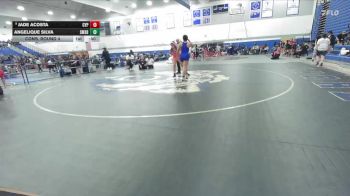 170 lbs Cons. Round 4 - Jade Acosta, Cypress vs Angelique Silva, San Marcos (Santa Barbara)