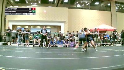 144 lbs Consi Of 64 #2 - Lucas Mojica, Dog Pound Mma vs Ryan Blakey, Timpanogos