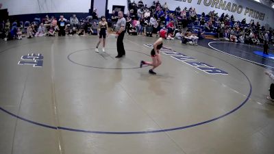 71-76 lbs Round 2 - Marco DeFilippis, OMP vs Zoey Eicher, Phoenix WC