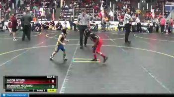 37 lbs Cons. Round 4 - Brandon McCuaig, Dearborn Heights WC vs Jacob Myles, Rocket Trained WC