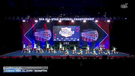 Louisiana Rebel All Stars - Redemption [2026 L4 Senior - Small Day 2] 2026 NCA All-Star National Championship