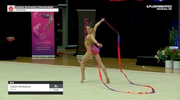 Callan McAlpine - Ball, Ontario - 2019 Canadian Gymnastics Championships - Rhythmic