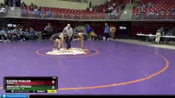 113 lbs Round 3 (8 Team) - Braylon Atencio, Cheyenne East vs Kaydon Mueller, Seward