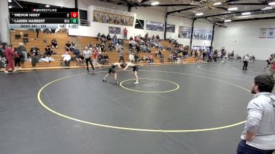 125 lbs Semifinal - Trevor Hisey, Indiana Tech vs Caiden Harbert, West Liberty