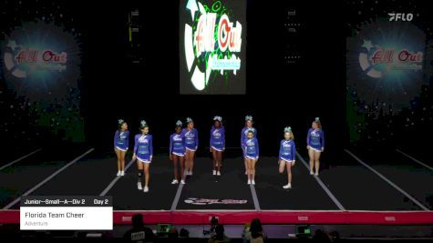 Florida Team Cheer - Adventure [2023 Junior--Small--A--Div 2 Day 2] 2023 The All Out Nationals