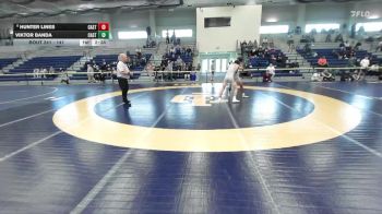 141 lbs Cons. Round 4 - Hunter Lines, Castleton vs Viktor Banda, Castleton