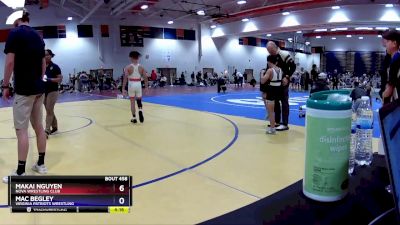 92 lbs 1st Place Match - Makai Nguyen, NOVA Wrestling Club vs Mac Begley, Virginia Patriots Wrestling