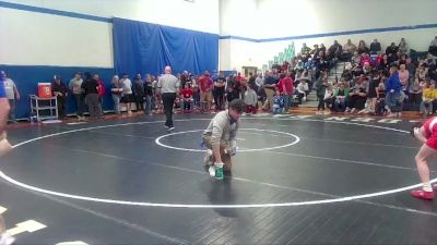 107 lbs Consy 1 - Drake Buzzard, Fort Cherry vs Geoffrey Douglas, Beth Center