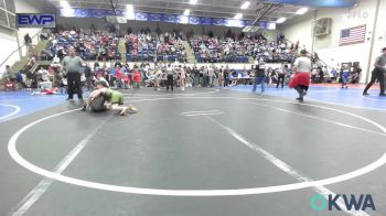 75 lbs 3rd Place - Lincoln Lamho, Wagoner Takedown Club vs Michael Valdez, Black Fox Wrestling Club