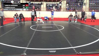 76_G lbs Round Of 16 - Adelyn Laughman, South Western vs Camryn Scott, Bellefonte