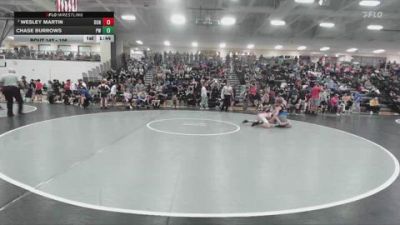 106 lbs Champ. Round 2 - Chase Burrows, Prodigy Wrestling vs Wesley Martin, Doniphan