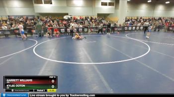 70 lbs Champ. Round 2 - Garrett Williams, MN vs Kylee Ooton, OK