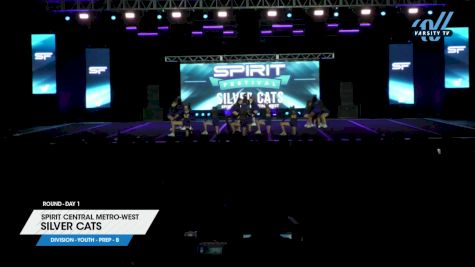 Spirit Central Metro-West - Silver Cats [2025 L1.1 Youth - PREP - B Day 1] 2025 Spirit Fest Grand Nationals