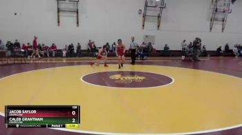 126 lbs Quarterfinal - Jacob Saylor, Enumclaw vs Caleb Grantham, Enumclaw