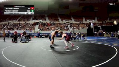 285-D4 Cons. Round 3 - Mason Stanley, Benson vs Carson Groff, Valley Christian High School