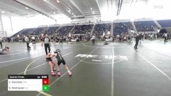 50 lbs Quarterfinal - Coco Sanchez, Grindhouse WC vs Scarlet Rodriguez, Silverback WC