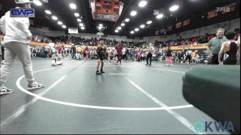 67 lbs Consi Of 8 #2 - Benjamin Colmenares, Pauls Valley Panther Pinners vs Rafael Trevino, Madill Takedown