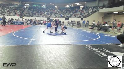 100 lbs Round Of 64 - Bentley Pritchard, Bridge Creek Wrestling vs London Watson, Choctaw Jh