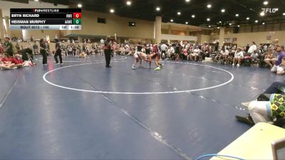 140 lbs Cons. Semi - Bryn Richard, Rayne Wrestling Club vs Heisman Murphy, All American Wrestling Club