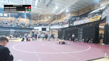 149 lbs Champ. Round 2 - Kaden Markley, Fort Hays State vs Caleb Andrews, Ouachita Baptist