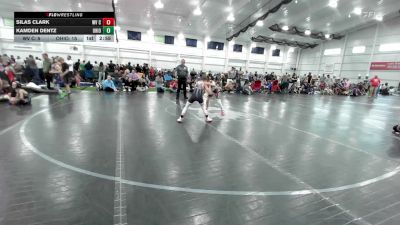 72 lbs Round Robin 1 - Silas Clark, WV Cryptids - EL vs Kamden Dentz, Ohio Gold - EL