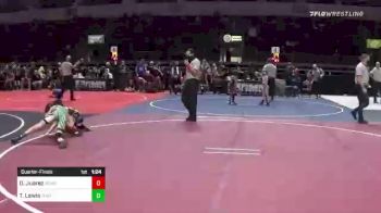 90 lbs Quarterfinal - Deacon Juarez, Semper Fi WC vs Trent Lewis, Thatcher War Eagles