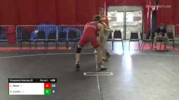 145 lbs Placement Matches (8 Team) - Connor Lyons, LeRoy Gold vs Lucas Bean, Wisconsin Rapids