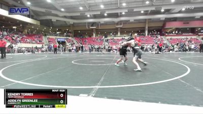 110 lbs Round 2 - Kendry Torres, Team Haysville vs Addilyn Greenlee, Garden City