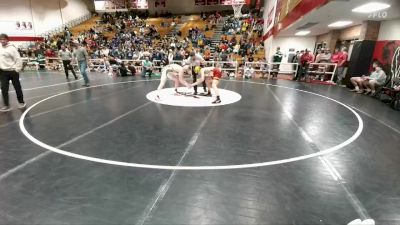 165 lbs Cons. Round 4 - Brody Behrend, Buffalo vs Cael Hoopes, Star Valley