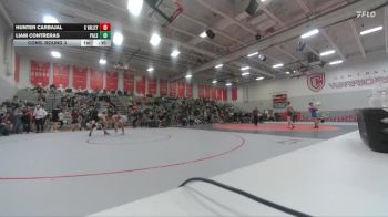 150 lbs Cons. Round 3 - Hunter Carbajal, Grand Valley vs Liam Contreras, Palisade