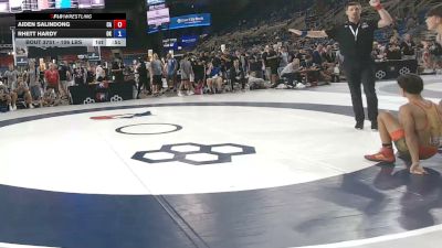 106 lbs Cons. Rd Of 64 - Aiden Salindong, California vs Rhett Hardy, Oklahoma