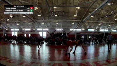 184 lbs Semifinal - Keegan Gehlhausen, Chadron State vs Donn Greer, CSU-Pueblo