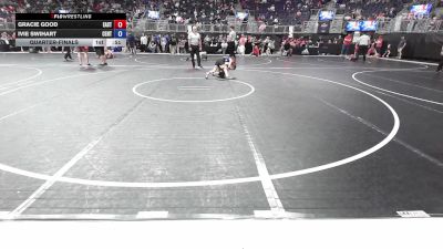 77.8-84.4 lbs Quarterfinal - Gracie Good, East Kansas Eagles vs Ivie Swihart, Central Kansas Young Lions