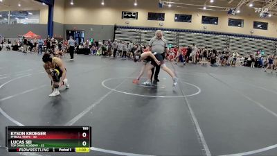 160 lbs Round 1 (8 Team) - Lucas Sei, Top Dawg Academy vs Kyson Kroeger, PitBull Terps