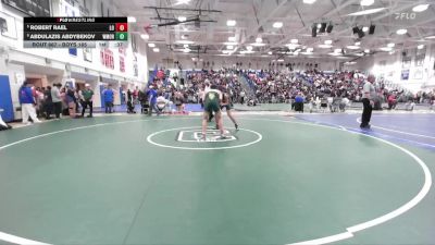 Boys 165 lbs Cons. Semi - Robert Rael, Live Oak Boys vs Abdulazis Abdybekov, Westmoor Boys