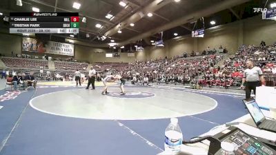 2A 120 lbs Cons. Round 2 - Charlie Lee, Millard vs Tristan Park, Duchesne