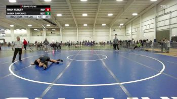 100 lbs Semifinal - Ryan Hurley, Prophecy RTC vs Allen Gaudenzi, Newtown