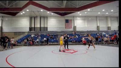 116 lbs Cons. Round 1 - Braxtyn Bauer, Antwerp vs Justin Grissom, Darkhourse Wresting Club