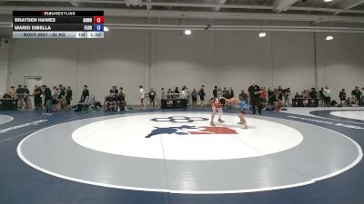 60 kg Cons. Rd Of 64 - Brayden Hawes, Grynd Wrestling vs Mario DiBella, Florida