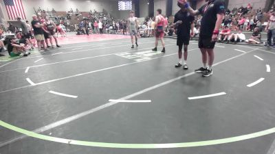 144 lbs 5th Place - Zeken Barron, Bremen Takedown Club vs Jeremiah Hobbs, South Effingham Mustang Wrestling Club