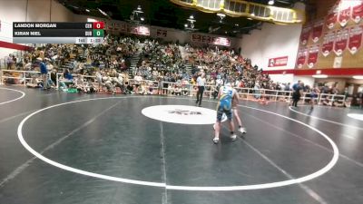 105B Cons. Round 2 - Landon Morgan, Centennial Middle School vs Kiran Niel, Dubois Middle School