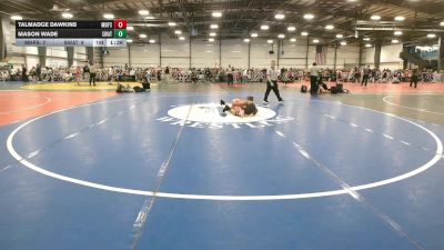 68 lbs Round 4 - 2:15pm Saturday - Mason Wade, Michigan S.W.A.T vs Talmadge Dawkins, Minnesota Funky Singlets