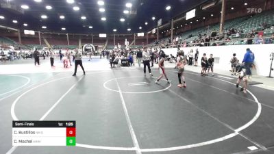 78 lbs Semifinal - Cruz Bustillos, NM Gold vs Carter Mochel, Animal House Wrestling