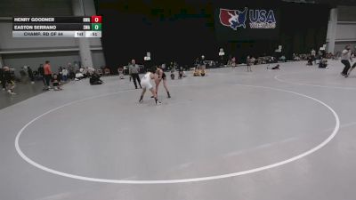 110 lbs Champ. Rd Of 64 - Henry Goodner, Hawkeye Wrestling Academy vs Easton Serrano, Stout Wrestling Academy
