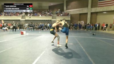 127 Championship Bracket Cons. Round 3 - Jack Jerstad, Prior Lake vs Jayden Beckman, Woodbury