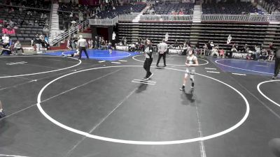 78 lbs 3rd Place - Hunter Grebe, Other Team vs Aiden Garcia, Heights Wrestling Club MT