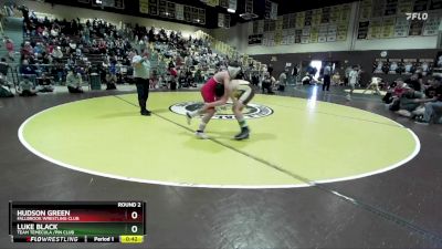 135 lbs Round 2 - Hudson Green, Fallbrook Wrestling Club vs Luke Black, Team Temecula /Pin Club