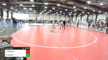 160 lbs Consolation - Luke Thomas, PA vs Gabriel Juarez, SC