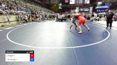 285 lbs Rnd Of 64 - James Fugal, VA vs Adin Young, MI